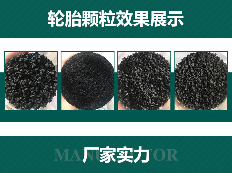 瑞賽克廢舊橡膠破碎顆粒回收生產(chǎn)線 高效處理大型輪胎，助力循環(huán)經(jīng)濟
